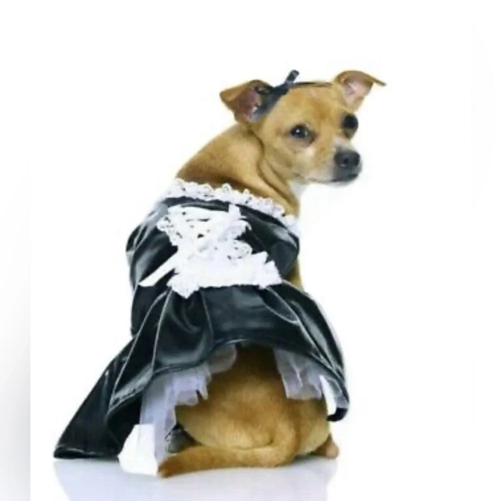 NIBag French Maid Pet Costume
